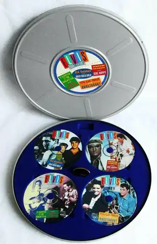4CD Box Filmdose Elvis Presley Double Features - mit Beilagen - (US)