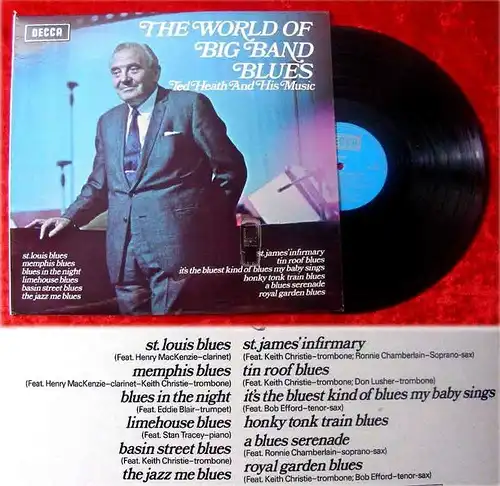LP Ted Heath: The World of Big Band Blues (1972)