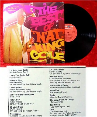 LP Nat King Cole: The Best Of... (Clubsonderauflage)