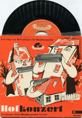 EP Trio Raisner: Hofkonzert (Polydor 20 104 EPH) D 1957