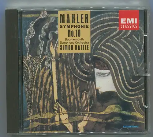 CD Simon Rattle: Mahler Symphonie No. 10 (EMI) 1992