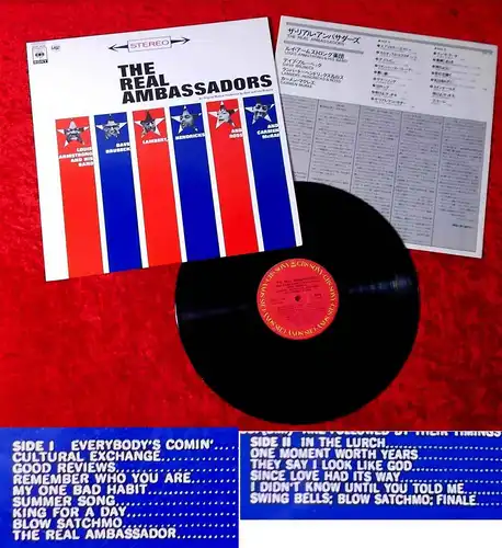 LP The Real Ambassadors - Dave Brubeck (CBS Sony 2OAP 1434) Japan