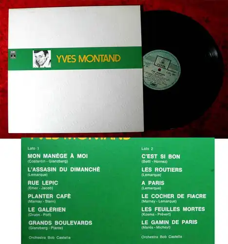 LP Yves Montand: I Maestri (EMI Odeon 3C 054-90514) Italien