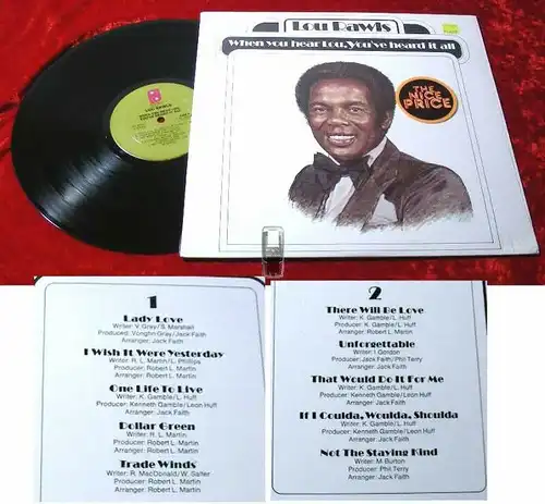 LP Lou Rawls: When you hear Lou, you've hearded it all