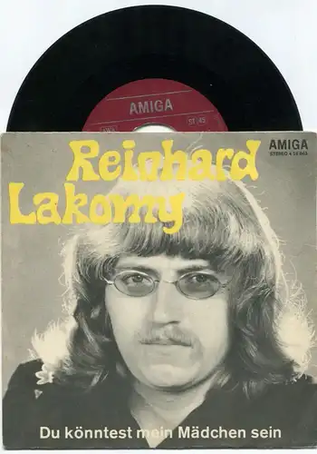 Single Reinhard Lakomy: Du könntrst mein Mädchen sein (Amiga 456 043) DDR 1974