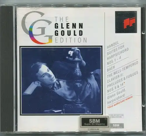 CD Glenn Gould Edition Händel / Bach (Sony) 1993