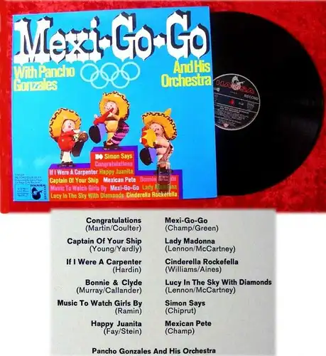 LP Pancho Gonzales & His Orchestra: Mexi-Go-Go