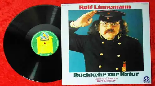 LP Rolf Linnemann: Rückkehr zur Natur - Lieder & Texte von Tucholsky (1977)