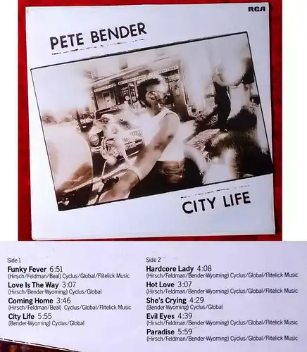 LP Pete Bender: City Life (RCA PL 28 357) D 1979