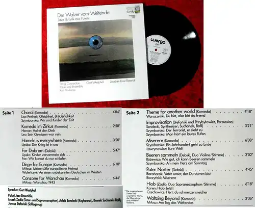 LP Walzer vom Weltende - Jazz und Lyrik aus Polen - (Wergo 80 006) D 1986