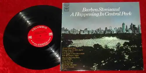 LP Barbra Streisand: A Happening in Central Park (Columbia CS 9710) US 1968