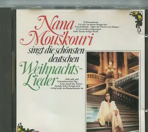 CD Nana Mouskouri singt die schönsten deutschen Weihnachtslieder (Philips) 1989
