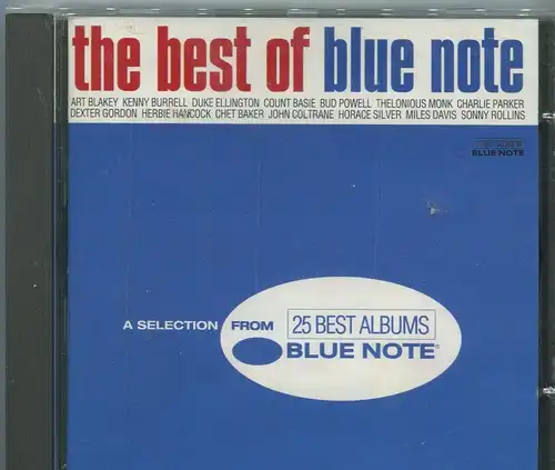 CD Best Of Blue Note - 25 Best Albums (EMI) 1994