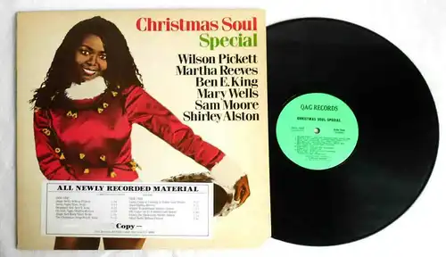 LP Christmas Soul Special (QAG 1600) US 1982 Promo