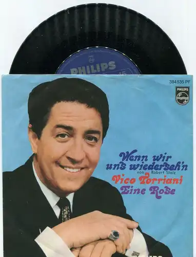 Single Vico Torriani: Wenn wir uns wiedersehn (Philips 384 535 PF) D 1968
