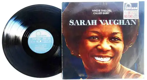 LP Sarah Vaughan: Who Is This Girl Called Sassy? (Fontana 858 012 FPY) NL