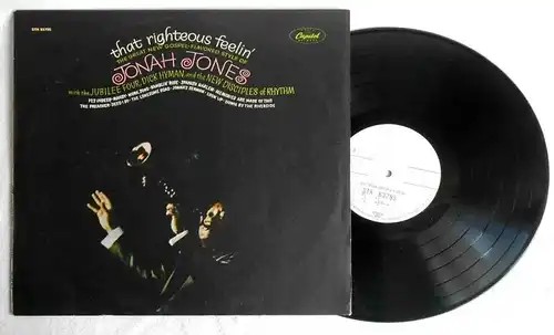 LP Jonah Jones: That Righteous Feelin´ (Capitol STK 83 795) D 1965 Promo
