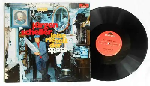 LP Jürgen Scheller: Leise rieselt der Spott (Polydor 2371 024) D 1970