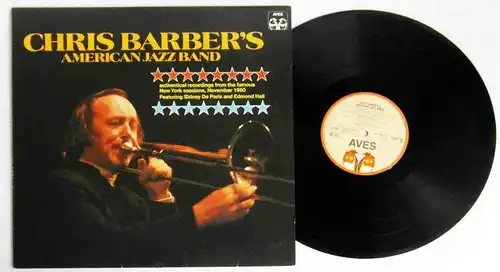 LP Chris Barber´s American Jazz Band (Aves INT 146.513) D 1979