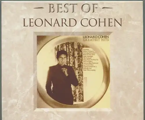 CD Leonard Cohen: Best Of - Greatest Hits (Columbia)