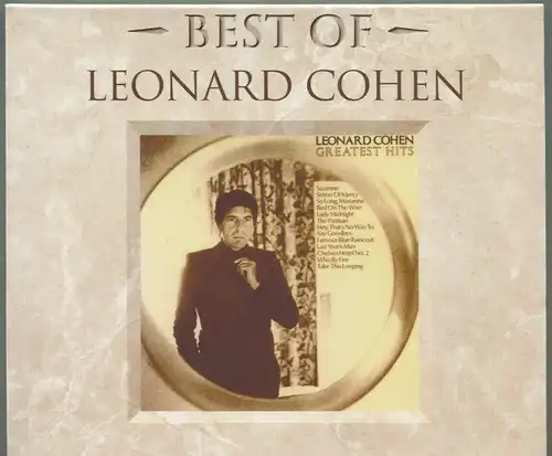 CD Leonard Cohen: Best Of - Greatest Hits (Columbia) 