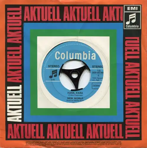 Single New World: Kara Kara (Columbia 1C 006-93 065) D