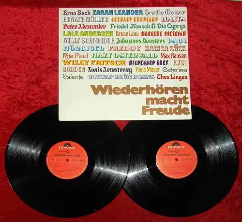 2LP Wiederhören macht Freude (Polydor Stern Musik 2630 045) D 1971