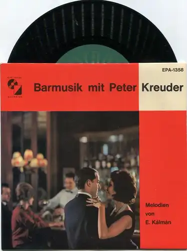 EP Peter Kreuder: Barmusik - Melodien von Emmerich Kalman (Elite Special 1358)