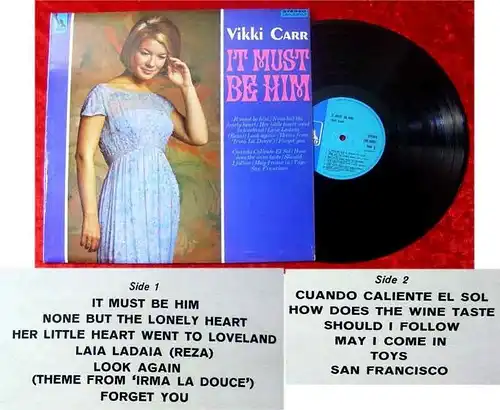 LP Vikki Carr It Must Be Him