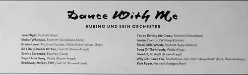 LP Rubino: Dance With Me (Telefunken Stereo SLE 14 112) D