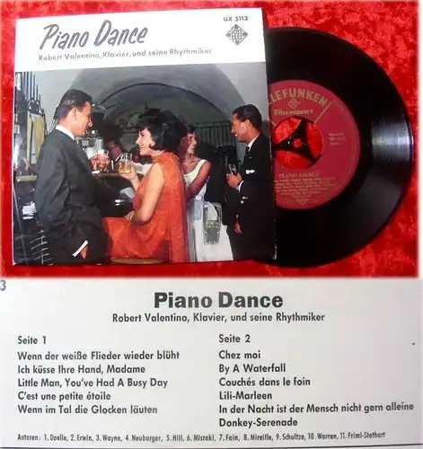 EP Robert Valentino: Piano Dance