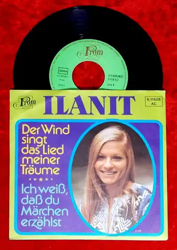 Single Ilanit: Der Wind singt das Lied meiner Träume (Prom 611628 AC) D 1975