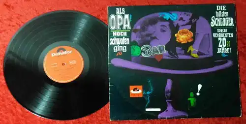 LP Friedel Hensch & Cyprys: Als Opa noch schwofen ging (Polydor 237 141) D