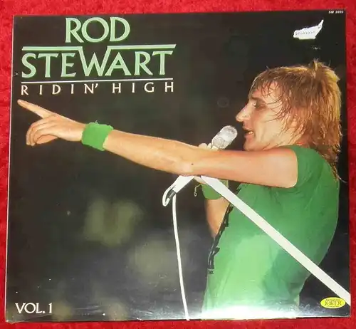 LP Rod Stewart: Ridin High Vol. 1  (Joker SM 3985) Italy