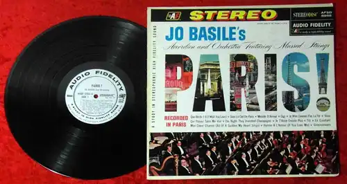 LP Jo Basile: Paris (Audio Fidelity 5955) US 1961