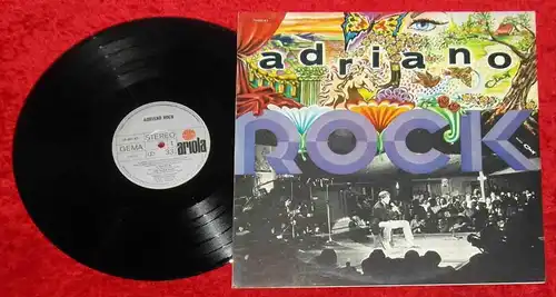LP Adriano Celentano: Adriano Rock (Ariola 79 601 KT) D