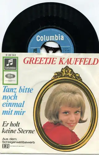 Single Greetje Kauffeld: Tanz bitte noch einmal mit mir (Columbia C 23 142) D 64