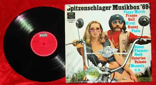 LP Spitzenschlager Musikbox ´69 (Decca H 264/4) Deutscher Schallplattenclub
