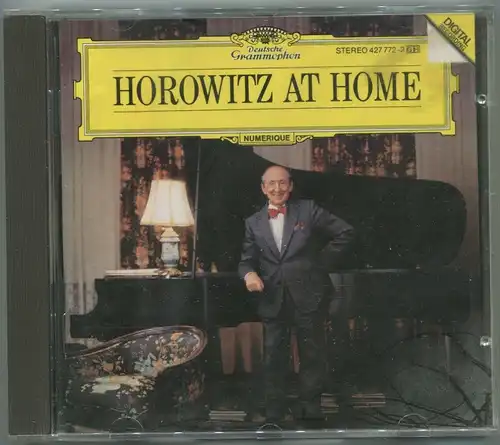 CD Vladimir Horowitz: Horowitz at Home (DGG) 1989