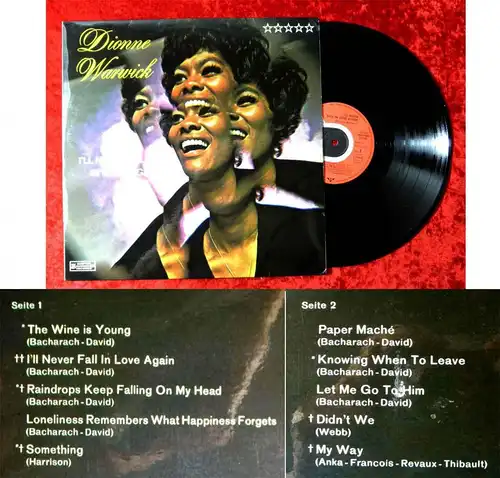 LP Dionne Warwick: I´ll Never fall in love again (Scepter SHA-S-405) D 1969