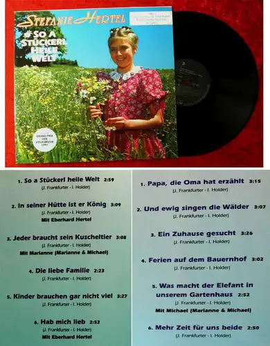 LP Stefanie Hertel: So a Stückerl Heile Welt (East West 9031-74976-1 AP) D 1991