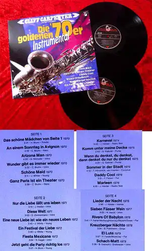 2LP Cliff Carpenter: Die goldenen 70er Instrumental (Hansa 302 131-310) D 1982
