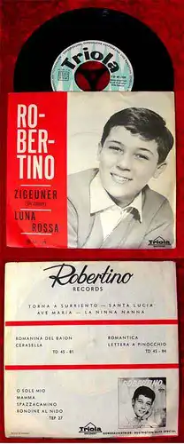 Single Robertino: Zigeuner / Luna Rossa (Triola TD 45-109) D