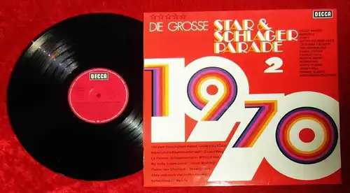 LP Grosse Star & Schlagerparade 1970/2 (Decca SLK 16 648-P) D 1970