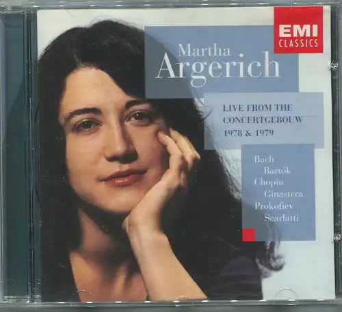 CD Martha Argerich: Live From Concertgebouw 1978/79 (EMI) 2000