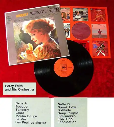 LP Percy Faith: Bouquet (CBS S 62 584) D 1965