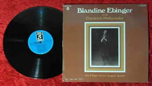 LP Blandine Ebinger singt Friedrich Hollaender (Odeon 1C 062-29 620) D 1976
