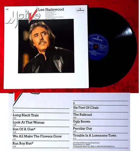 LP Lee Hazlewood: Motive (Mercury 6463 089) D