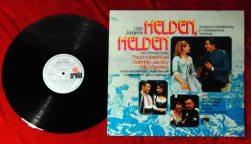 LP Helden Helden - Musical von Udo Jürgens - mit Paul Hubschmid (Ariola) D 1973