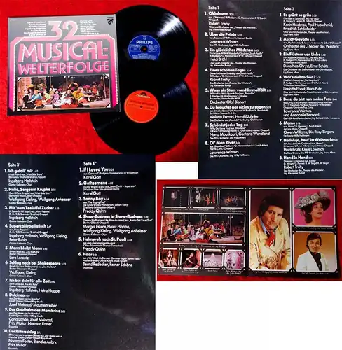 2LP 32 Musical Welterfolge (Philips /Polydor 27 631-1) Clubsonderauflage